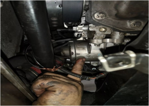 BMW electric water pump replacement method